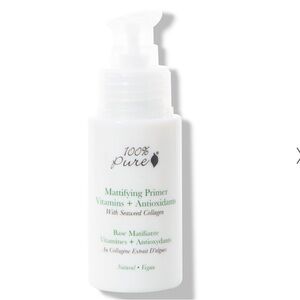 100% Pure- Mattifying Primer New Non- toxic clean base makeup